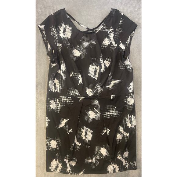 Silence + Noise – Women’s Mini Dress – Black & White Abstract Print – Size Large - Picture 1 of 4